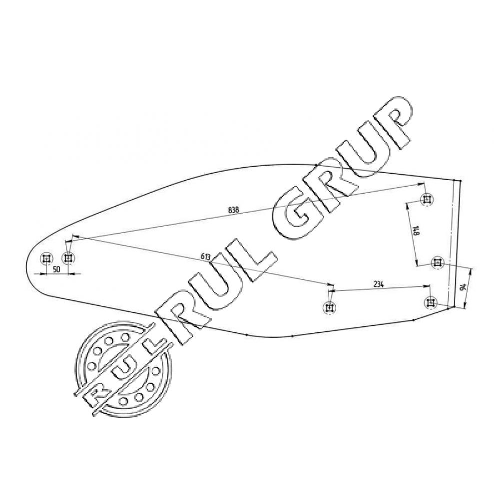 CORMANA DREAPTA KUHN 612128 612228